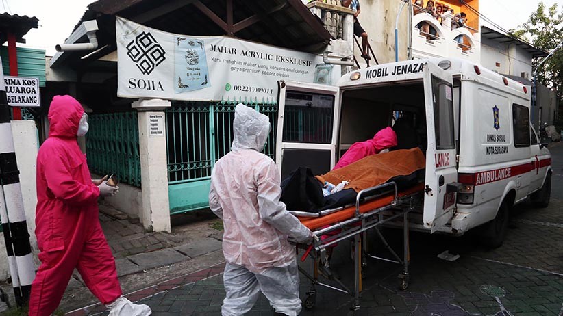 Tragis, Lebih dari 24 Jam Jenazah Covid-19 di Kamar Kos Tak Kunjung Dievakuasi