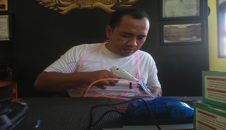 Polisi di Majalengka Ciptakan Alat Bantu Pernapasan untuk Pasien Covid