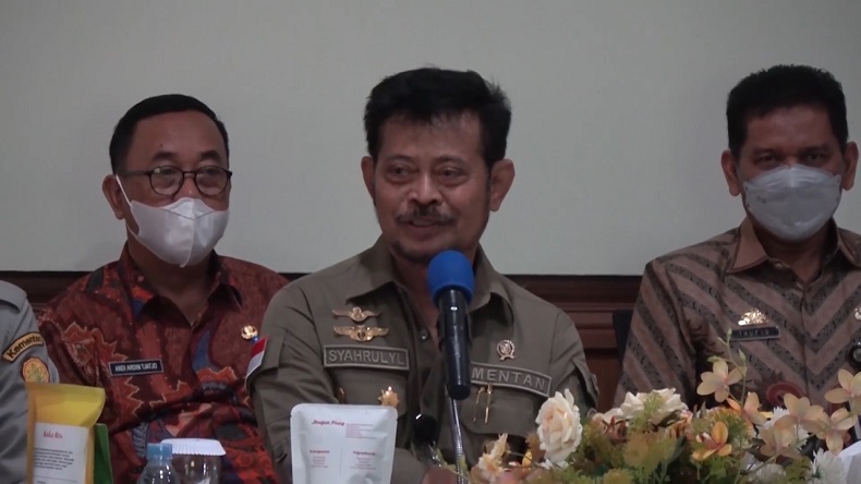 Mentan Pastikan Ketersediaan Beras di Masa Pandemi Covid Aman, Malah Surplus