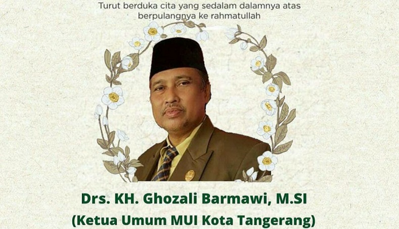 Sempat Terpapar Covid-19, Ketua MUI Kota Tangerang Meninggal Dunia 