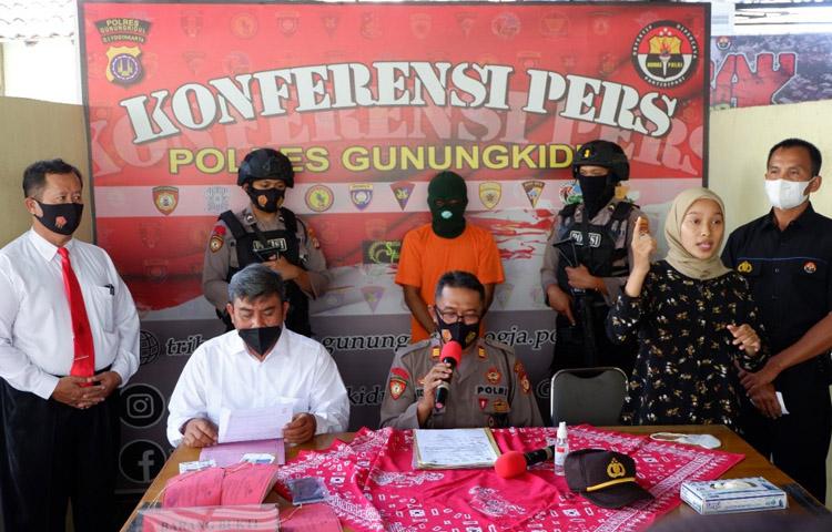 Incar Pintu Rumah Terbuka, Pencuri Handphone di Gunungkidul Ditangkap Polisi