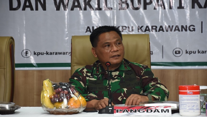 Pangdam Siliwangi Sidak 2 Pabrik Tekstil di Bandung, Cek Penerapan PPKM Darurat