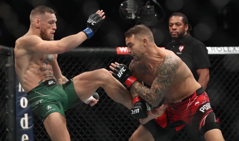 Hasil UFC 264: Kaki Conor McGregor Patah, Dustin Poirier Menang TKO
