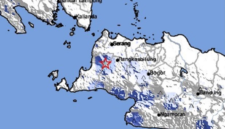 Gempa Tektonik M5,2 Guncang Pandeglang, BMKG Sebut Tak Berpotensi Tsunami 