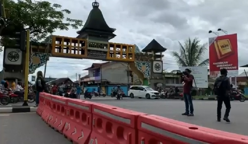 Sekat Pintu Perbatasan, Polresta Pontianak Batasi Pendatang Masuk Kota