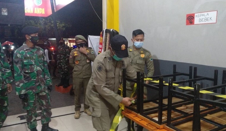 94 Tempat Usaha di Malang Dijatuhi Sanksi Selama PPKM Darurat 