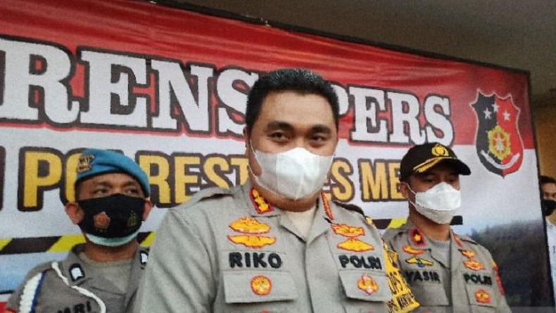 Malam Ini, Polisi Sekat 110 Titik Jalan di Medan Cegah Takbir Keliling