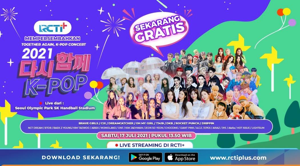 Nikmati Konser Musik Korea Termegah di RCTI+ Secara Gratis!