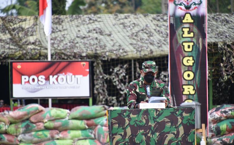 Pangdam IV/Diponegoro ke Yonif 410/Alugoro:  Keberhasilan Hanya bagi Prajurit Terlatih