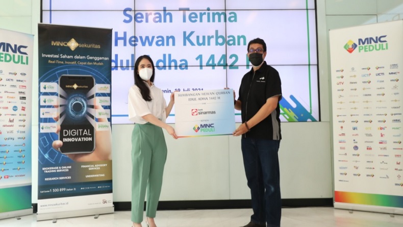 MNC Sekuritas Gandeng Mitra Bisnis Salurkan Hewan Kurban Idul Adha 2021 lewat MNC Peduli