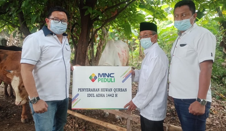 MNC Peduli Salurkan Hewan Kurban ke Polres Jakarta Barat
