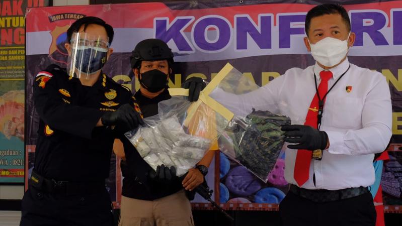 Ungkap Jaringan Narkotika Malaysia-Indonesia, Polda Jateng Tangkap Penjual Ikan Asal Sampang