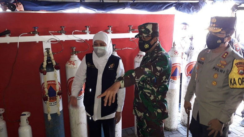 Warga Jatim Kini Bisa Gratis Isi Ulang Oksigen di UPT PPD Sidoarjo