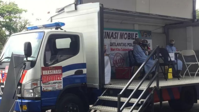 3 Wilayah di Bandarlampung Ini Jadi Sasaran Mobil Vaksin Keliling