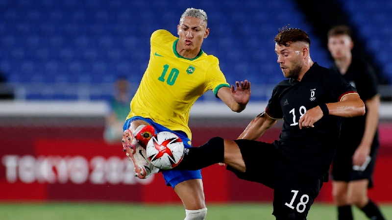 Brasil U23 Bungkam Jerman U23, Striker Klub Everton Ini Cetak Hattrick