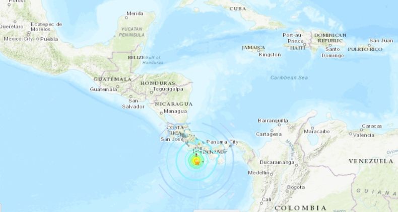 Gempa Bermagnitudo 6,9 Guncang Panama
