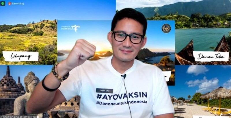  Sandiaga Uno Sebut Kontribusi Ekonomi Kreatif RI Sejajar K-Pop