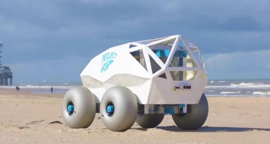 Sampah Berbahaya bagi Anak, Pria Ini Ciptakan Robot Otonom Pencari Puntung Rokok