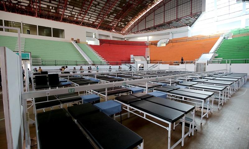 Jadi RS Darurat Covid-19, GOR Indoor Stadion GBT Siap Tampung 225 Pasien 