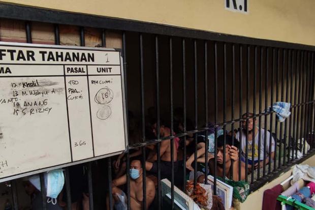 Selama Pandemi, Jumlah Tahanan Polrestabes Semarang Lebihi Kapasitas
