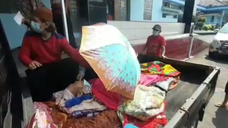 Krisis Oksigen, Warga Ciamis Alami Sesak Napas Telantar di Pelataran Parkir Rumah Sakit