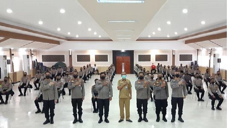 Polda Sulut Latih 410 Bintara Remaja Polri Jadi Tenaga Tracer Covid-19