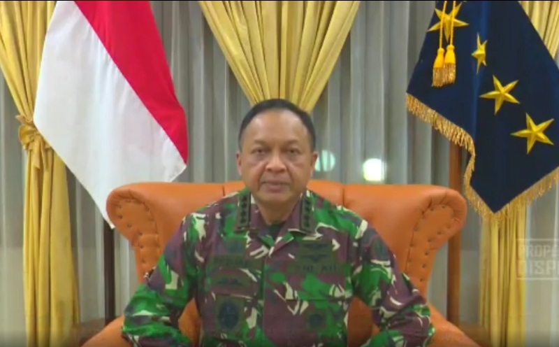 KSAU Ganti Danlanud dan Dansatpom Lanud JA Dimara Merauke