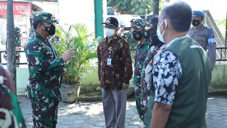 Panglima TNI Pastikan Kesiapan Tenaga Tracer Covid-19 di Sleman