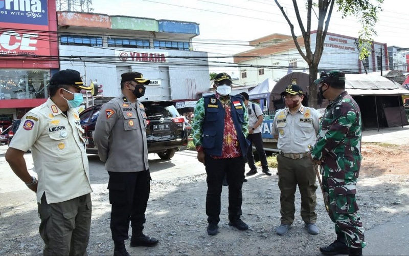 Pj Gubernur Kalsel Harapkan Level PPKM di Banjarmasin Segera Turun
