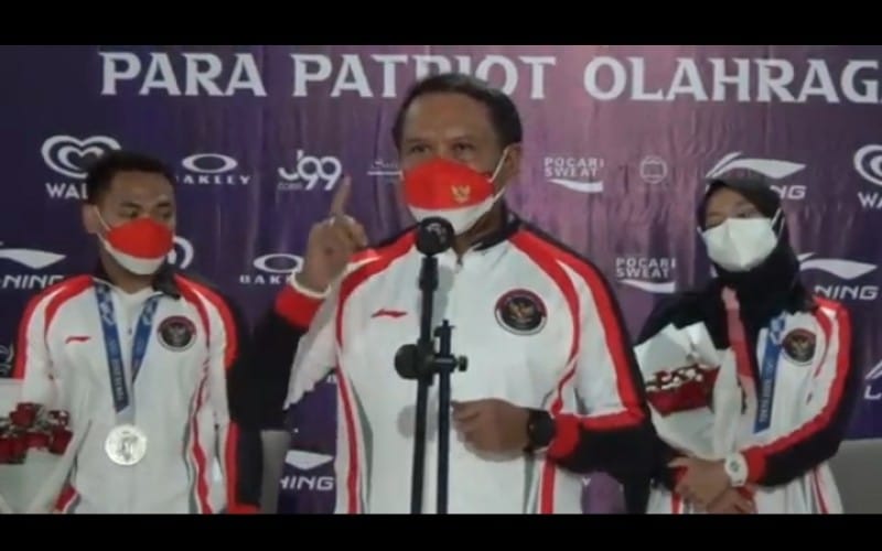 Sambut Atlet Peraih Medali Olimpiade 2020, Menpora: Semua Adalah Pahlawan