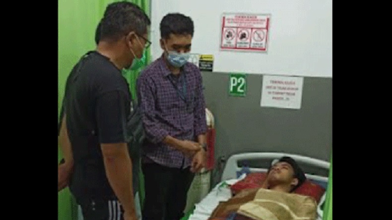 Salah Sasaran, Karyawan Gudang Swalayan Ditebas Parang 14 Kali