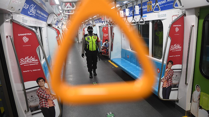 MRT Jakarta Kembali Beroperasi Normal Jumat Sore
