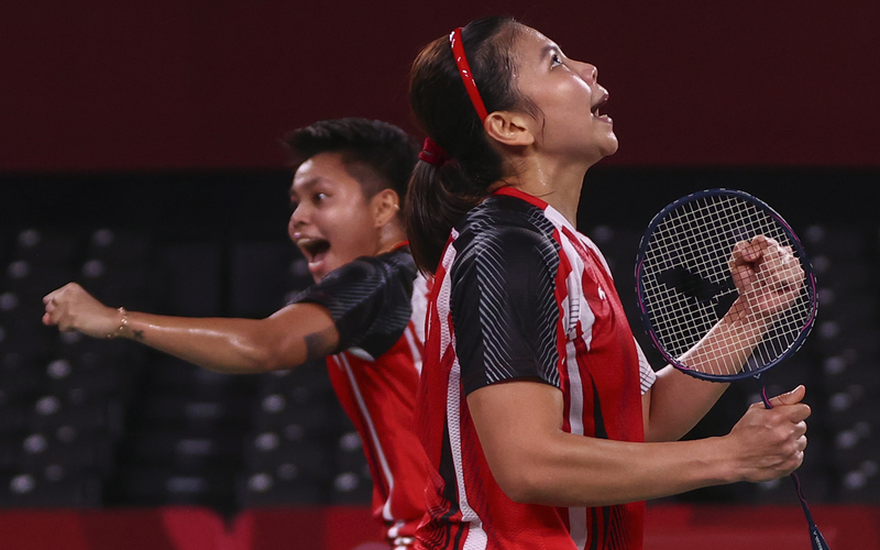 Greysia/Apriyani Pasangan Terbaik 2021 BWF, Kalahkan Ganda Taiwan dan China 