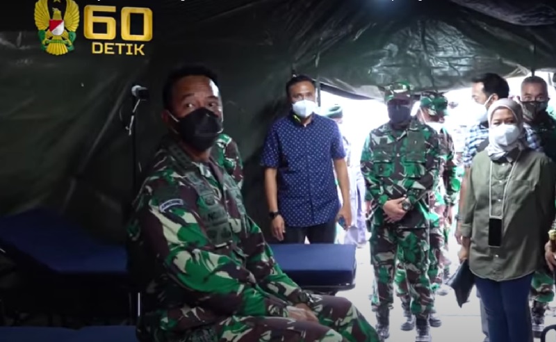 Tinjau RS Lapangan di RSPAD, KSAD Instruksikan segera Beroperasi