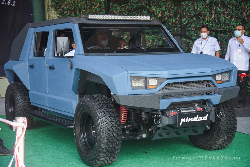  Pindad Perkenalkan Kendaraan Mirip Maung, Bidik Pasar Selain Militer 