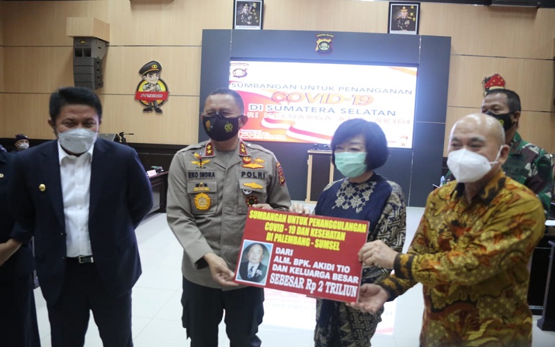 Bantuan Rp2 Triliun Tidak Jelas, Anak Akidi Tio Tersangka