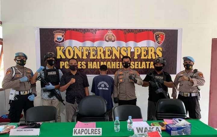 Polsek Gane Timur Tangkap Rio, Tersangka Pembunuhan yang Coba Perkosa Korban