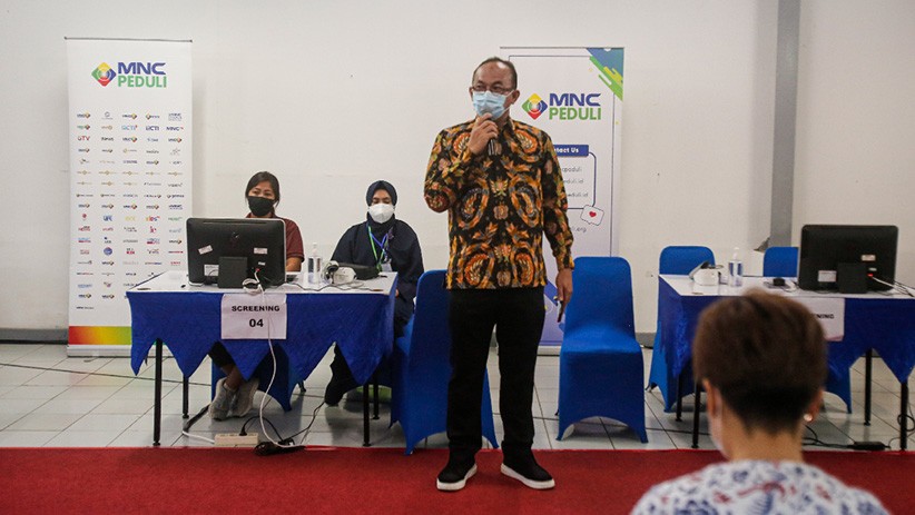 Sentra Vaksinasi Dosis Kedua MNC Peduli Bersama MNC Vision Networks Targetkan 2.400 Peserta