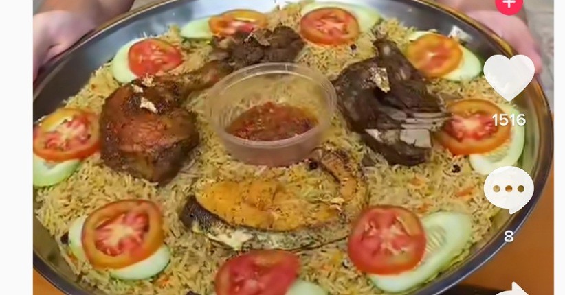Mencicipi Nasi Kebuli Berlapis Emas ala Sultan, Lezat Bikin Nagih
