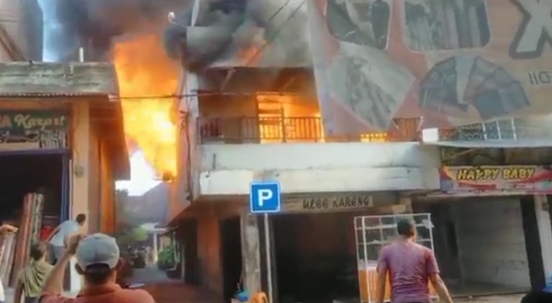 5 Toko di Pidie Jaya Ludes Terbakar, Sumber Api dari Kandang Unggas