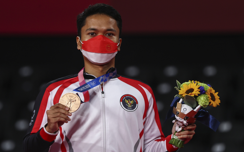 Tak Ada Penyambutan Khusus bagi Peraih Perunggu Olimpiade Anthony Ginting di Cimahi