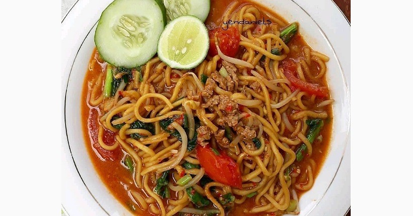 Cara Membuat Mi Goreng Kuah Daging Sapi, Gurih dan Pedas Menggugah Selera