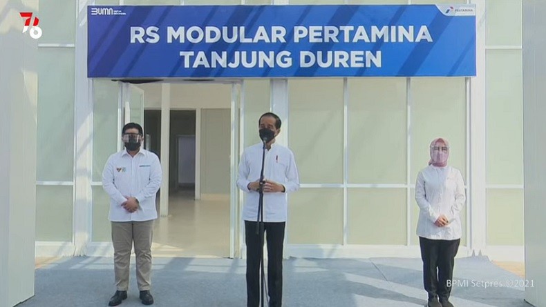 RS Modular Pertamina Beroperasi, Dilengkapi Fasilitas untuk Pasien Covid Ibu Hamil