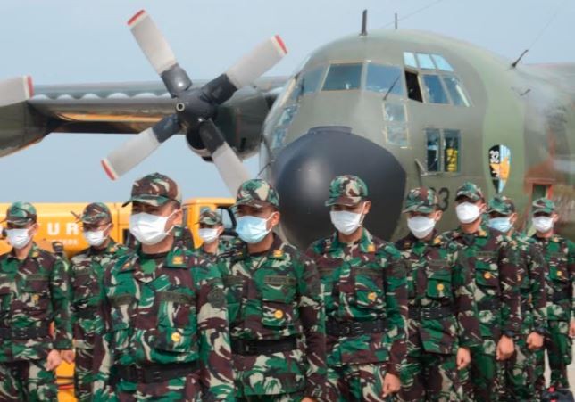 Tiba di Jogja, 122 Nakes TNI Bantuan Panglima TNI Siap Percepat Vaksinasi Warga