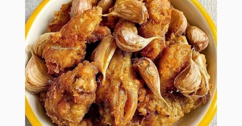 Lezatnya Ayam Goreng Bawang Putih, Aroma Harum Menggugah Selera