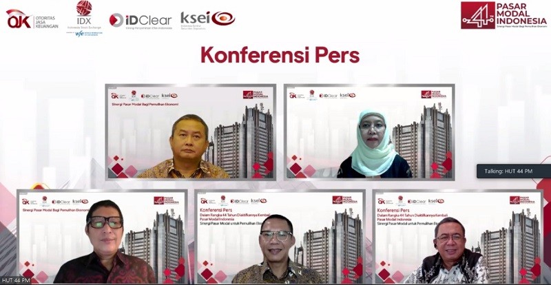 HUT ke-44, Pasar Modal Indonesia Cetak Kinerja Tertinggi se-ASEAN 