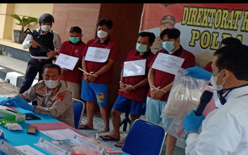 Awal Agustus, 2 Kaki Tangan Bandar Sabu Jaringan Aceh Ditangkap di Palembang 
