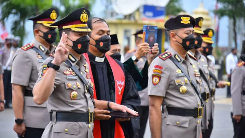 Sertijab, AKBP Reynold Elisa Hutagalung Resmi Jabat Direskrimum Polda Lampung