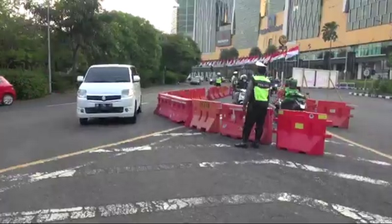 Jalan Utama di Surabaya Dibuka, Kendaraan Luar Daerah Leluasa Masuk 