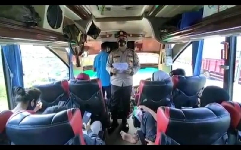 PPKM Diperpanjang, Penyekatan di Gerbang Tol Kayuagung Dilanjutkan 